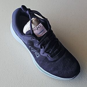 NIB Ryka Academy Blue Frenzy Lace Up Sneaker, Size 7.5